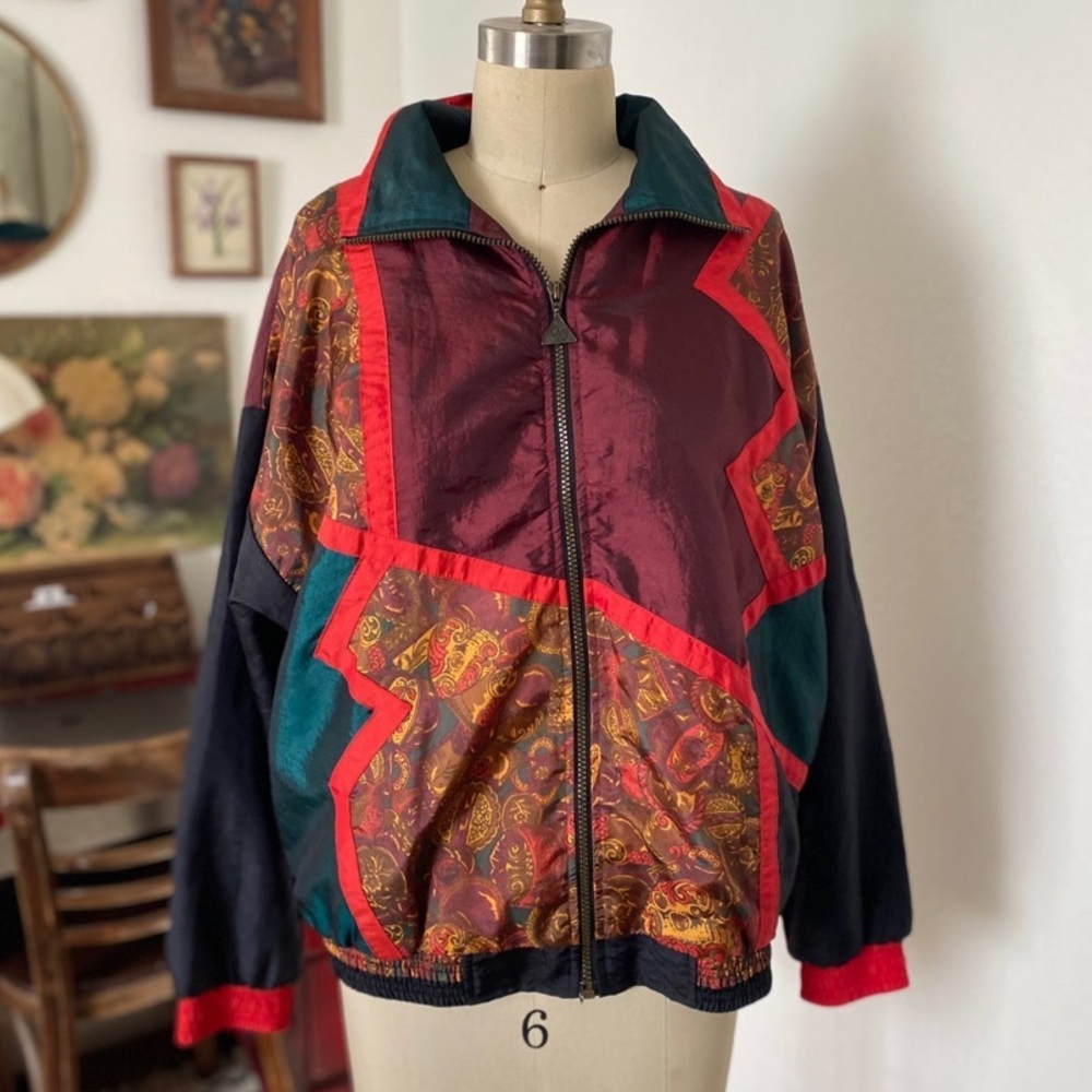 90s vintage retro windbreaker